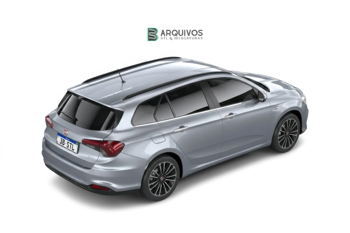 Modelo 3D STL - Fiat Tipo Station Wagon 2021 — foto 3